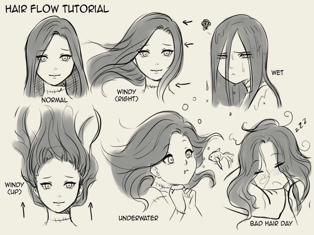 hair flow turorial