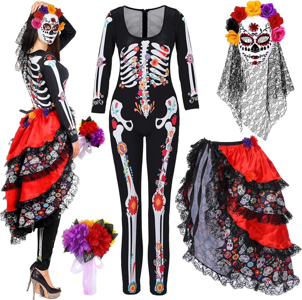 what to wear for day of the dead costume