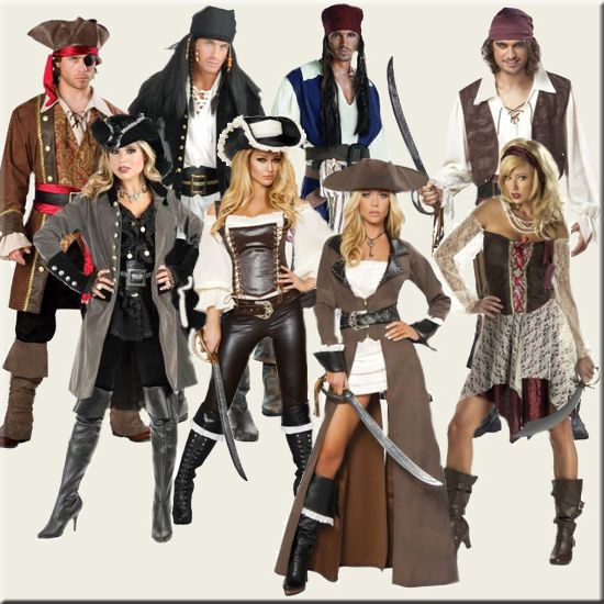 make a pirate costume