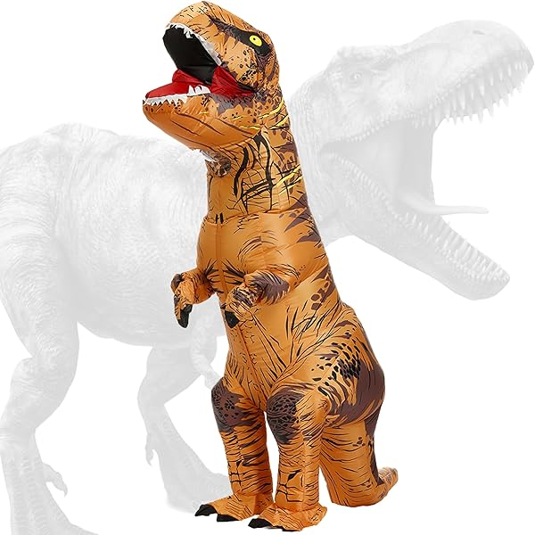 inflate dinosaur costume