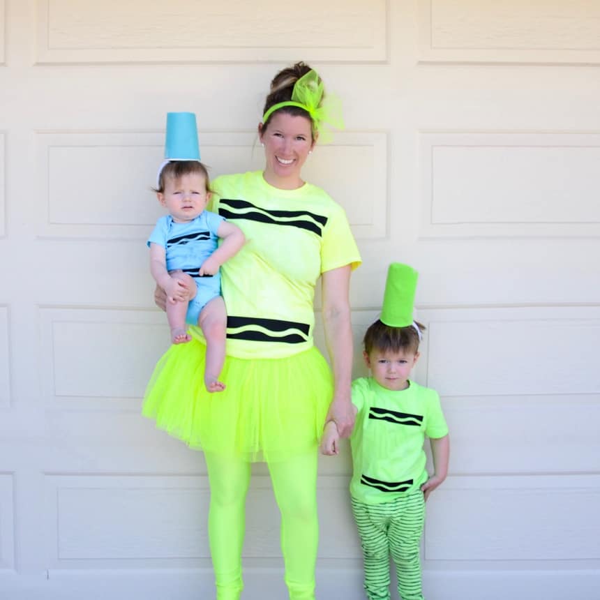 crayon costume