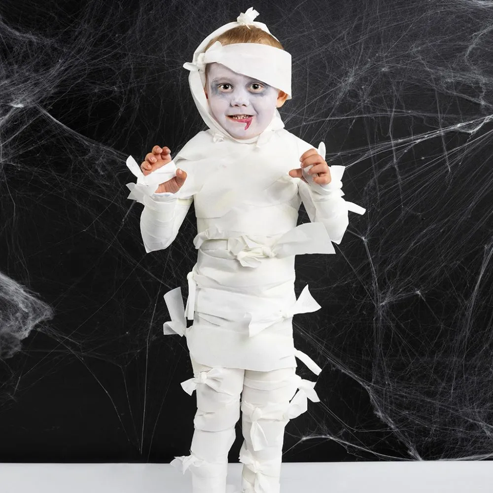 make mummy costume