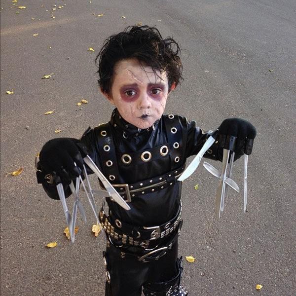 make edward scissorhand costume