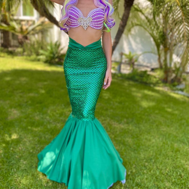 how to make a mermaid skirt costume