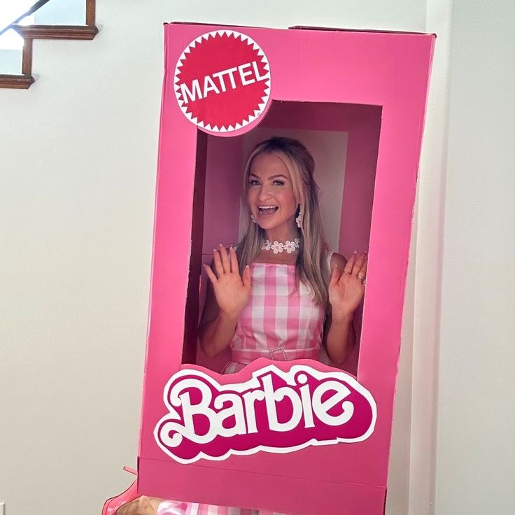 Barbie box costume tutorial