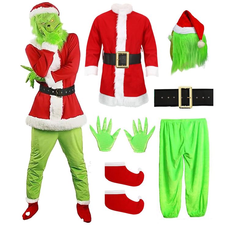 how to make a grinch costume