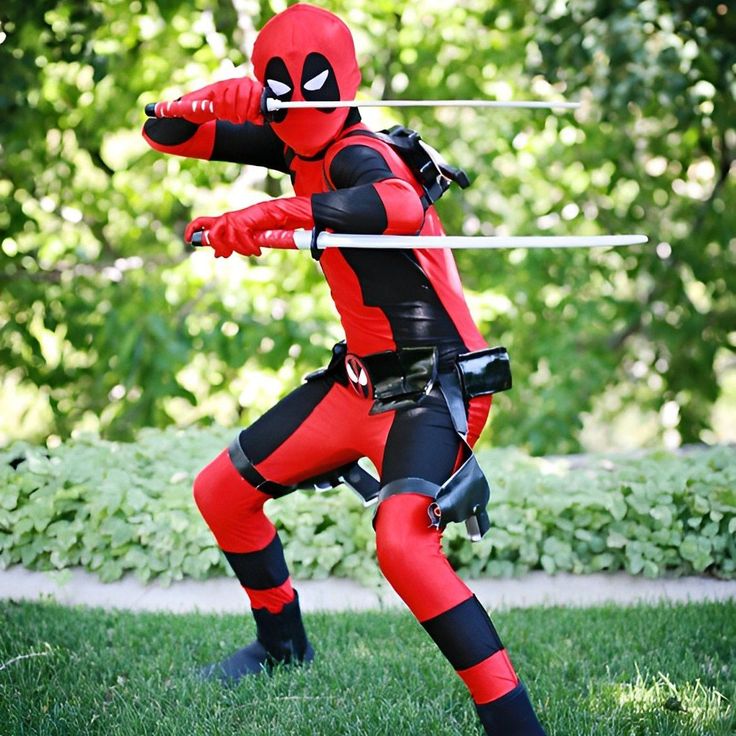 deadpool halloween costume for kids